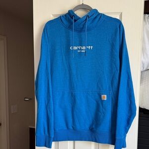 Carhartt so Blue Hooded Sweatshirt